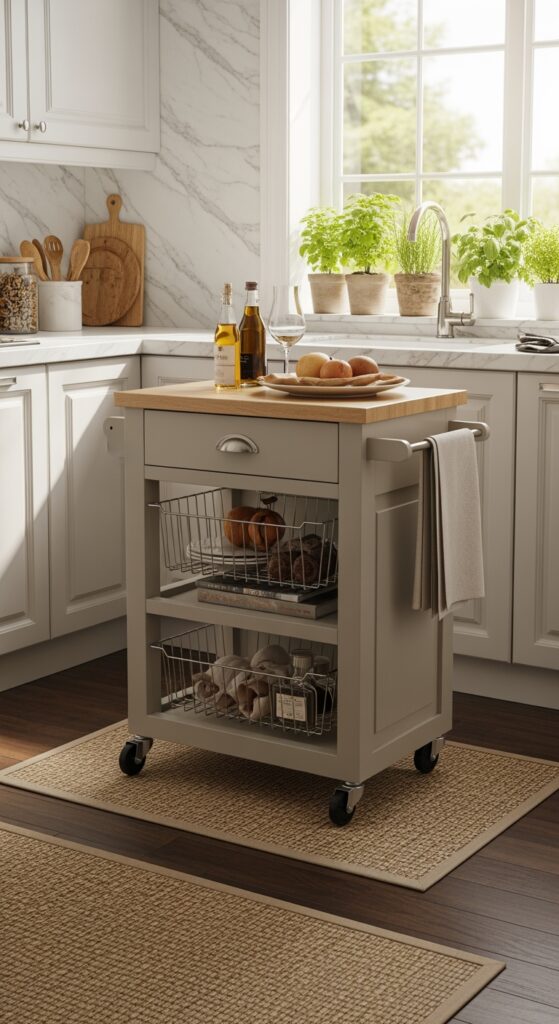 23 Small Kitchen Island Ideas That Make Cooking Easier
