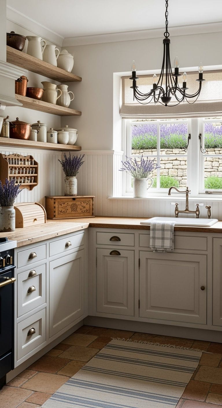 cozy distressed french country