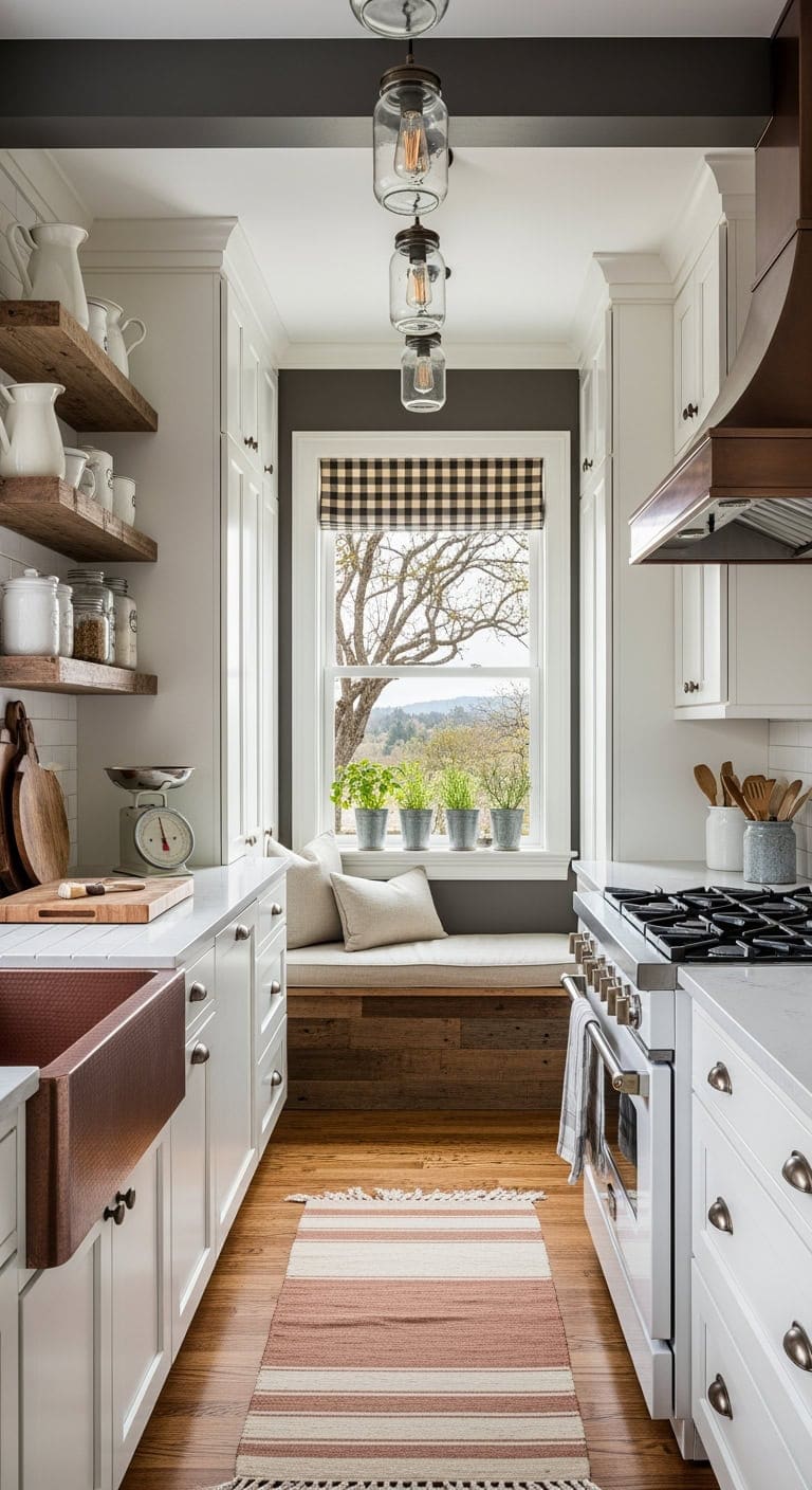 cozy rustic urban farmhouse