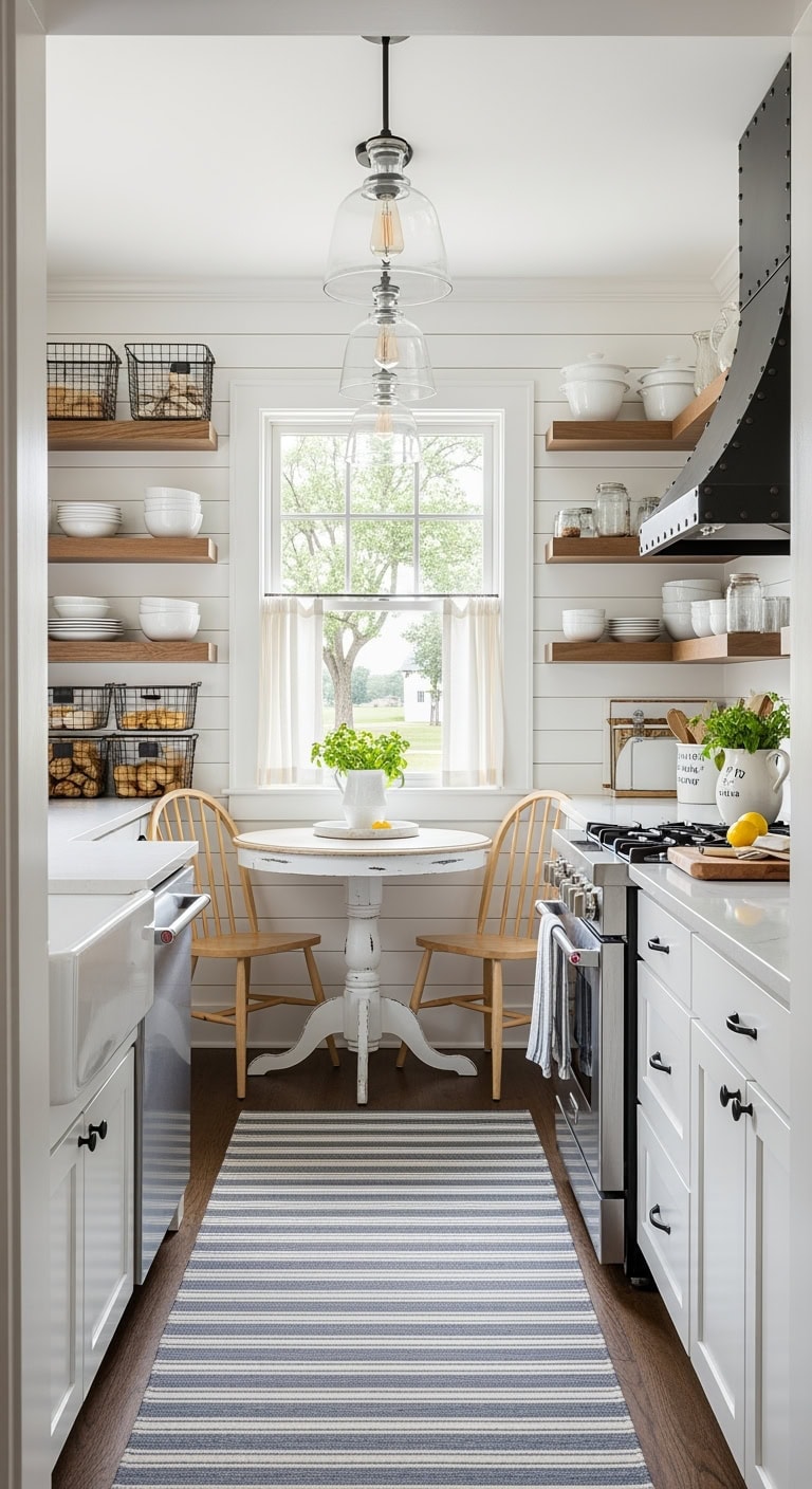 cozy shiplap modern farmhouse