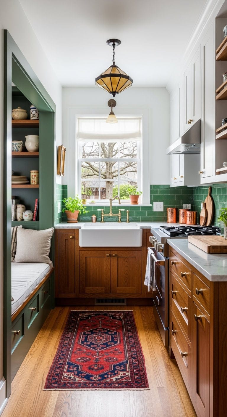 craftsman breakfast nook makeover