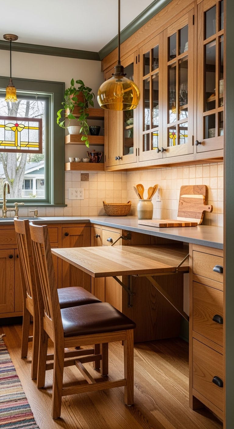 craftsman fold down dining solution