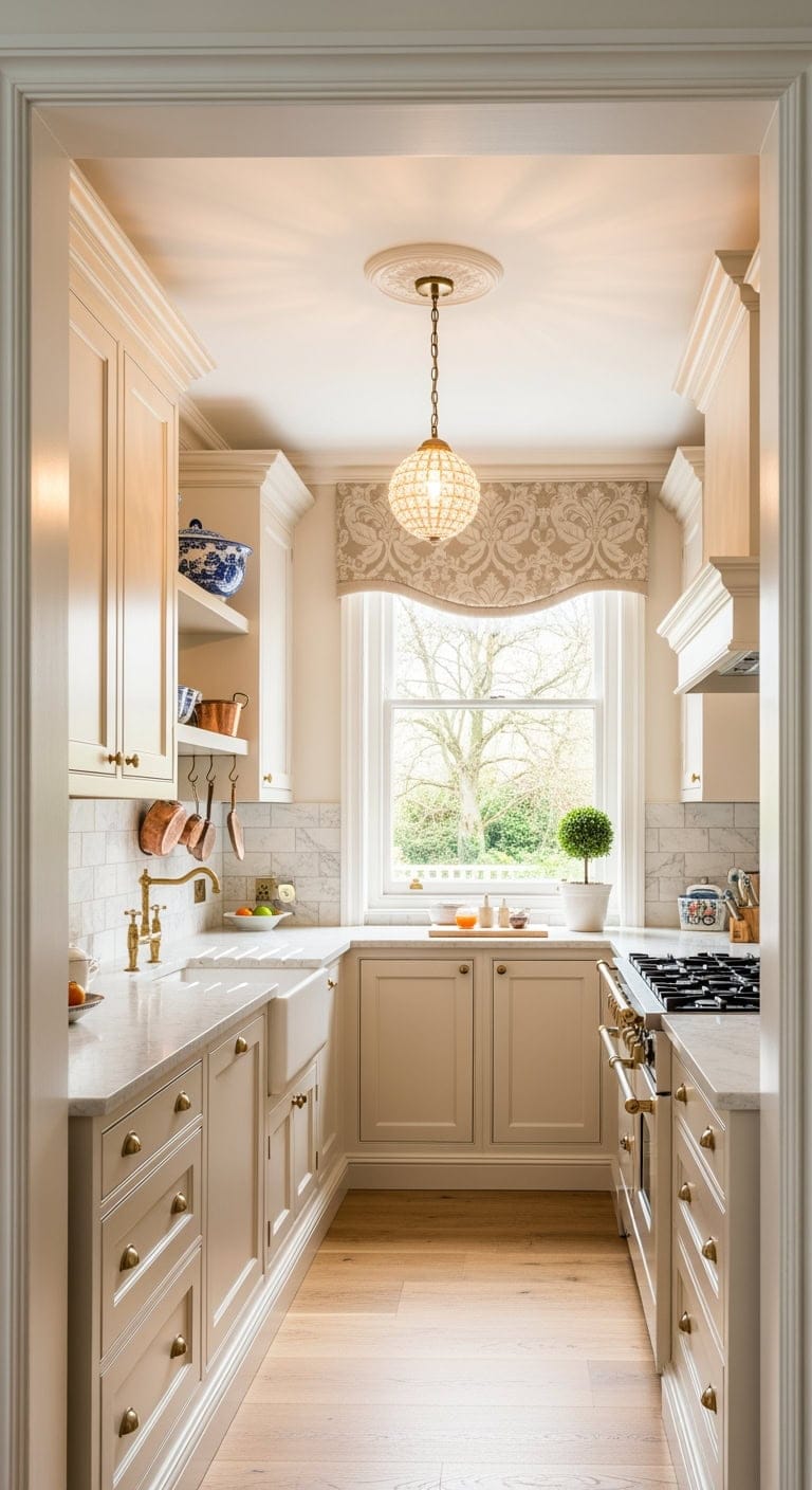 cream crown molding elegance