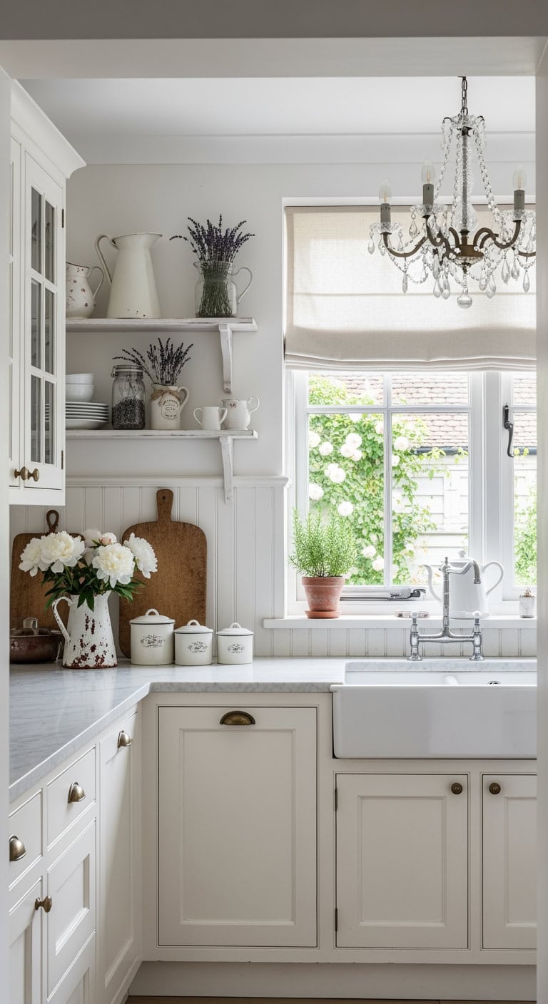 distressed bright vintage white