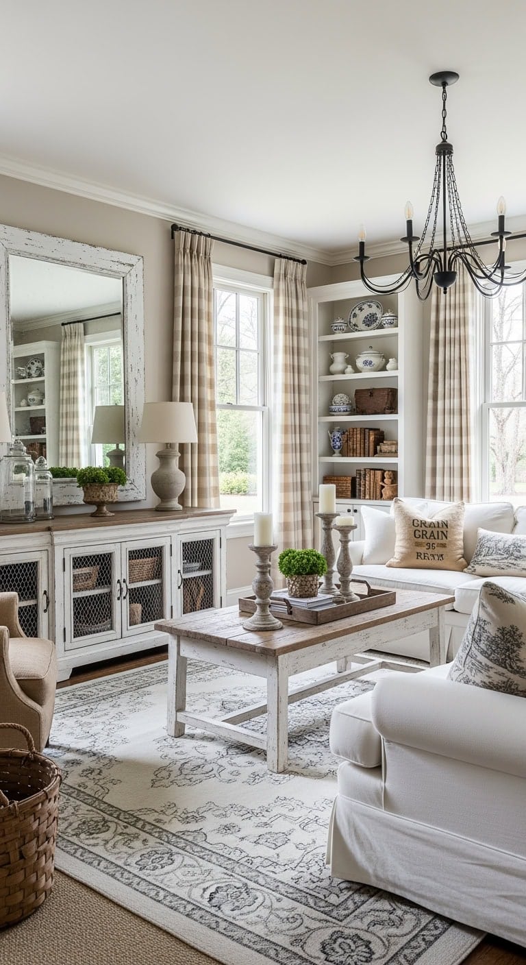 distressed french farmhouse elegance