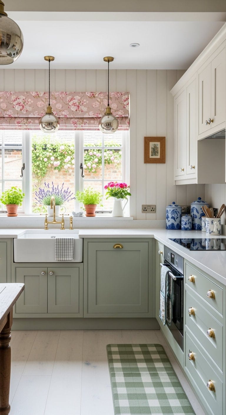 english cottage kitchen charm