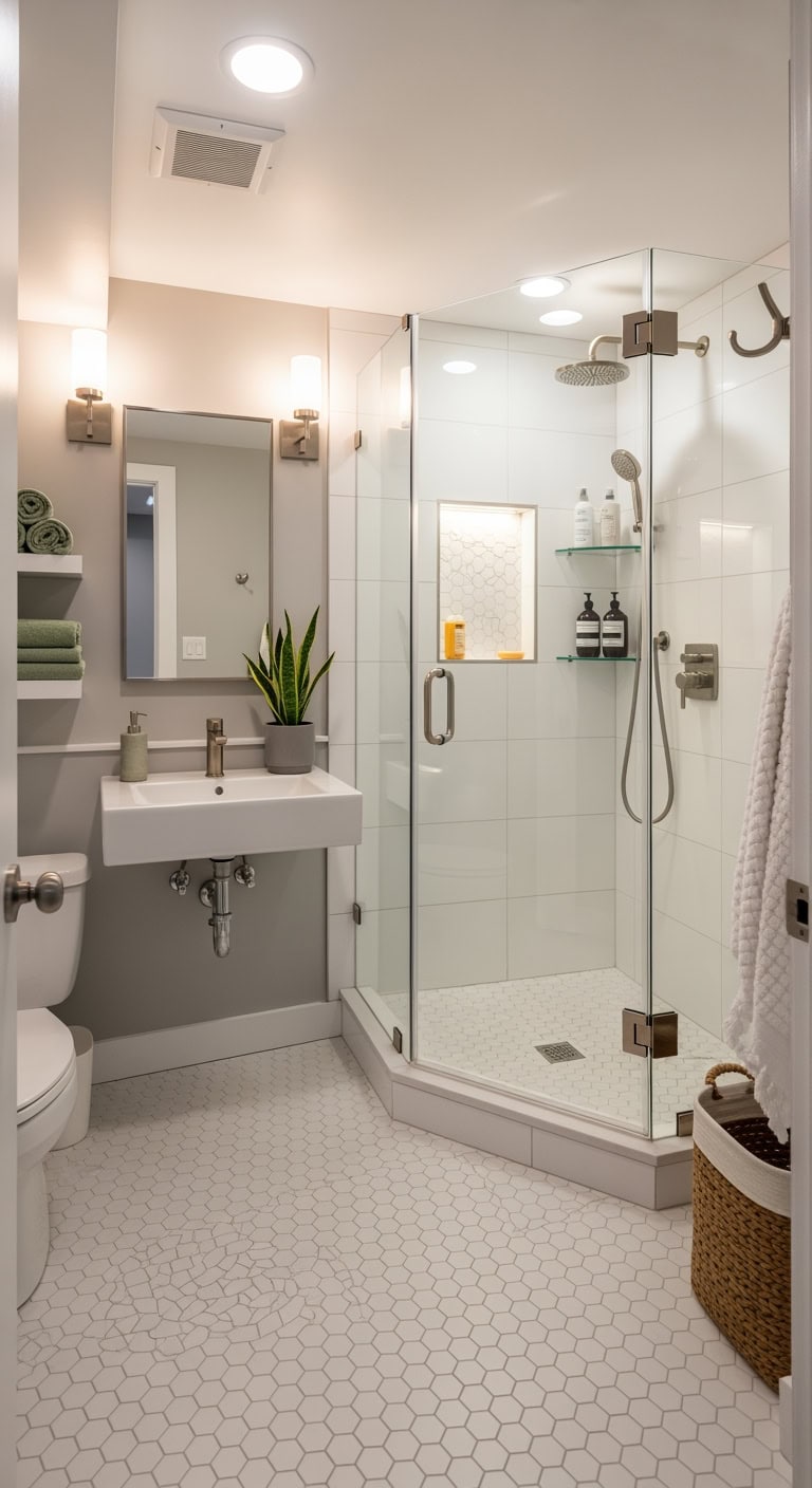 frameless glass shower expansion