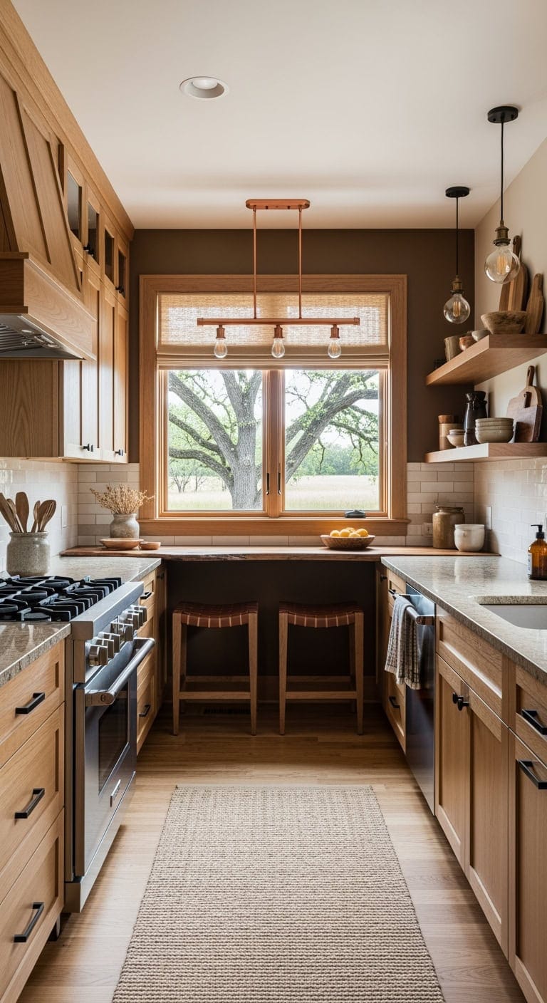 horizontal prairie kitchen aesthetic
