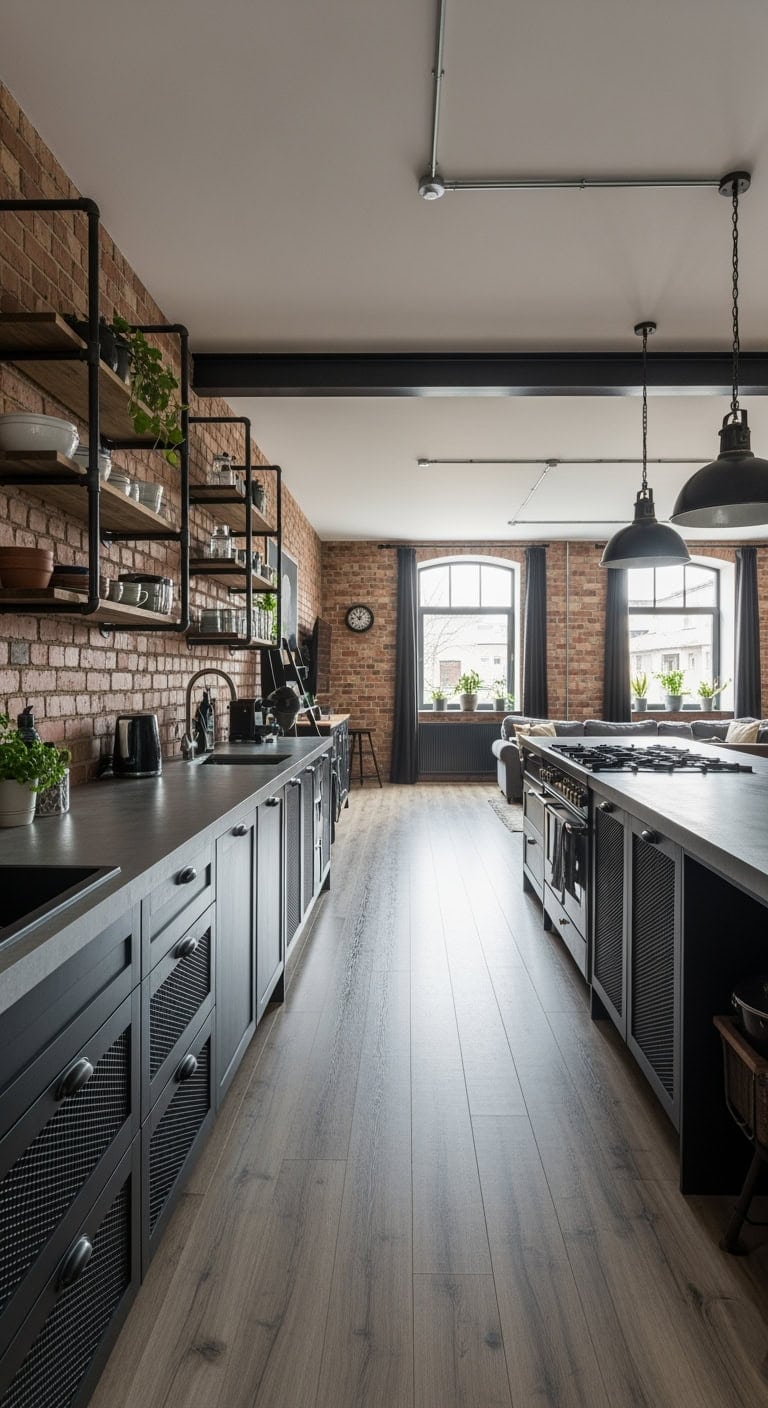 industrial exposed urban family friendly