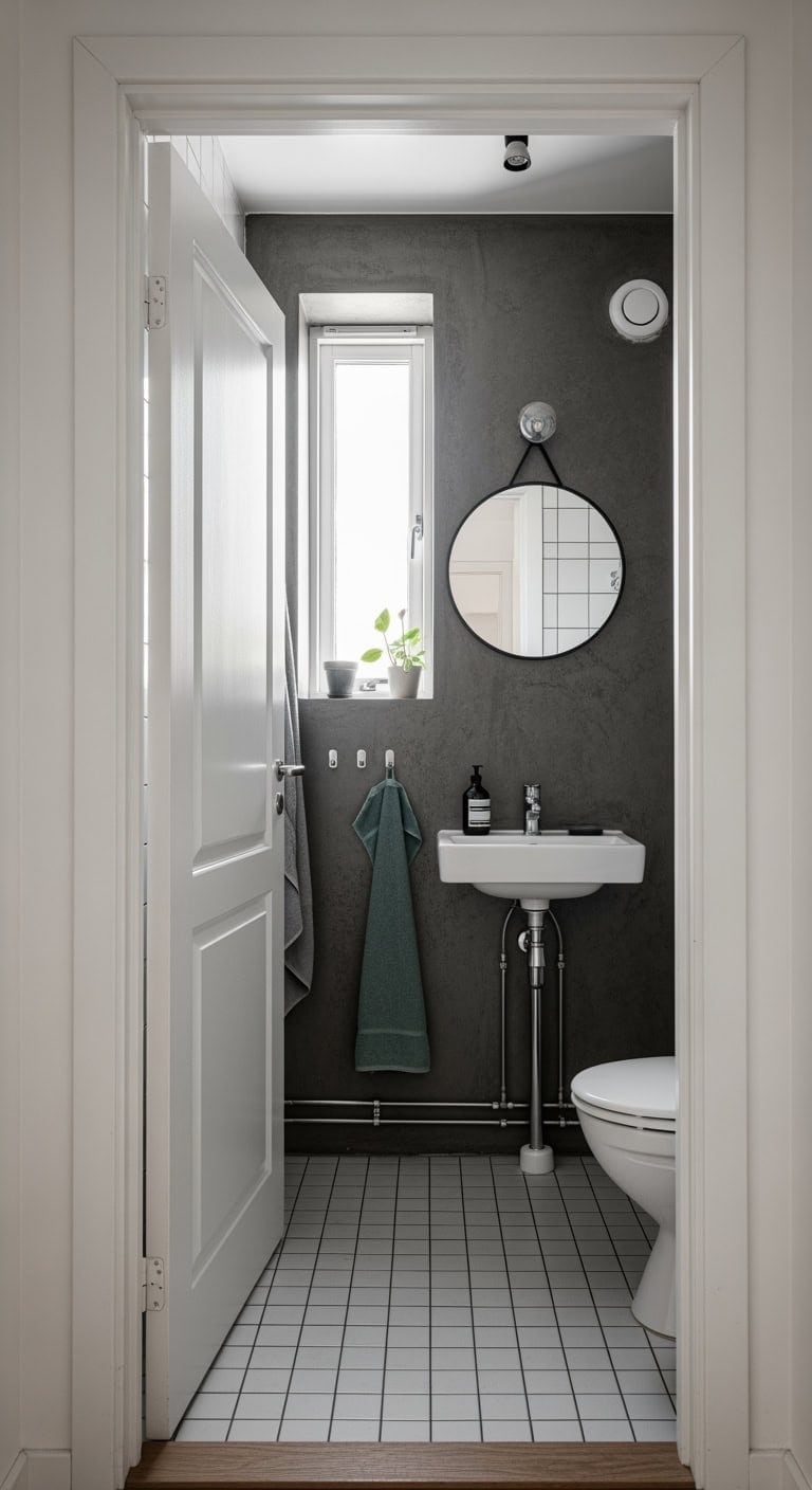 industrial scandinavian exposed copper