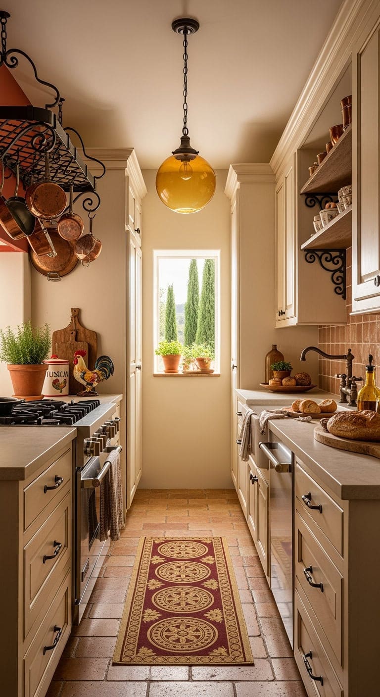 intimate tuscan wrought iron warmth