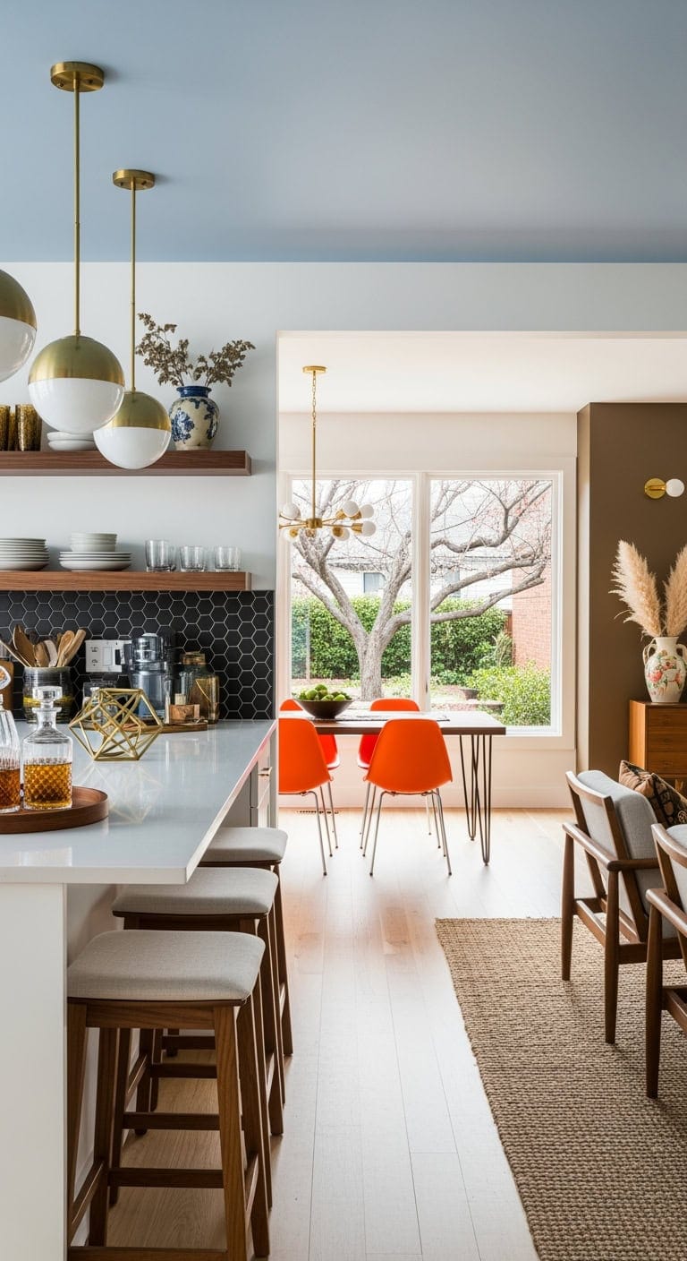 mid century open airy design