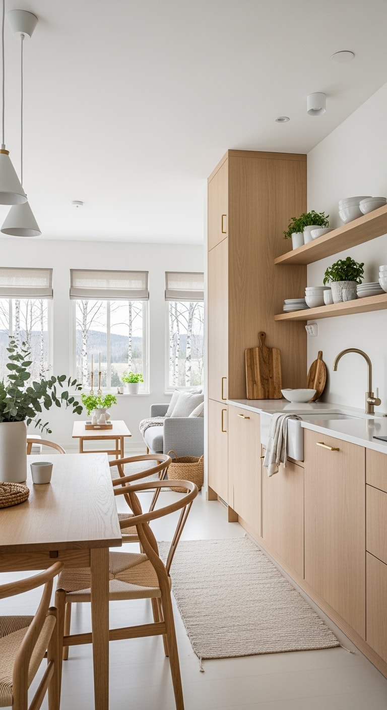 minimal nordic light wood simplicity