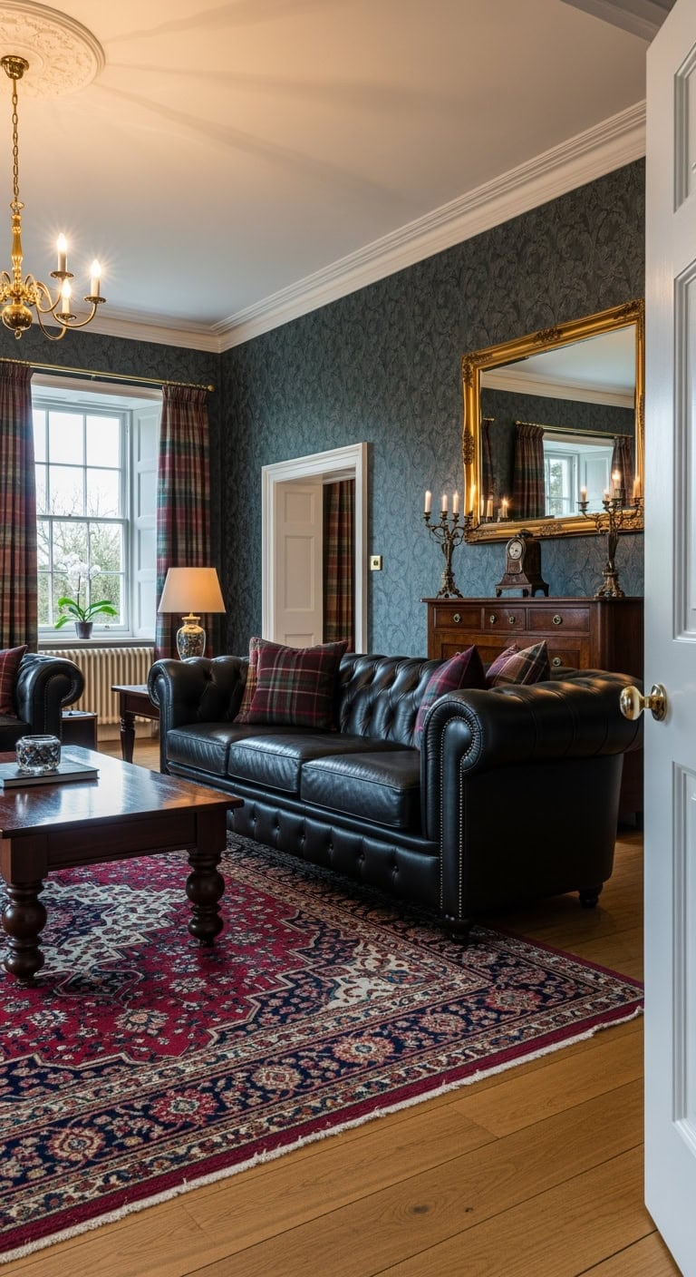 moody british library living room