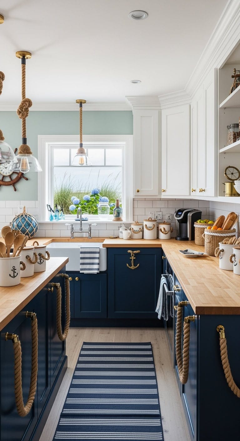 nautical rope handled counter organization