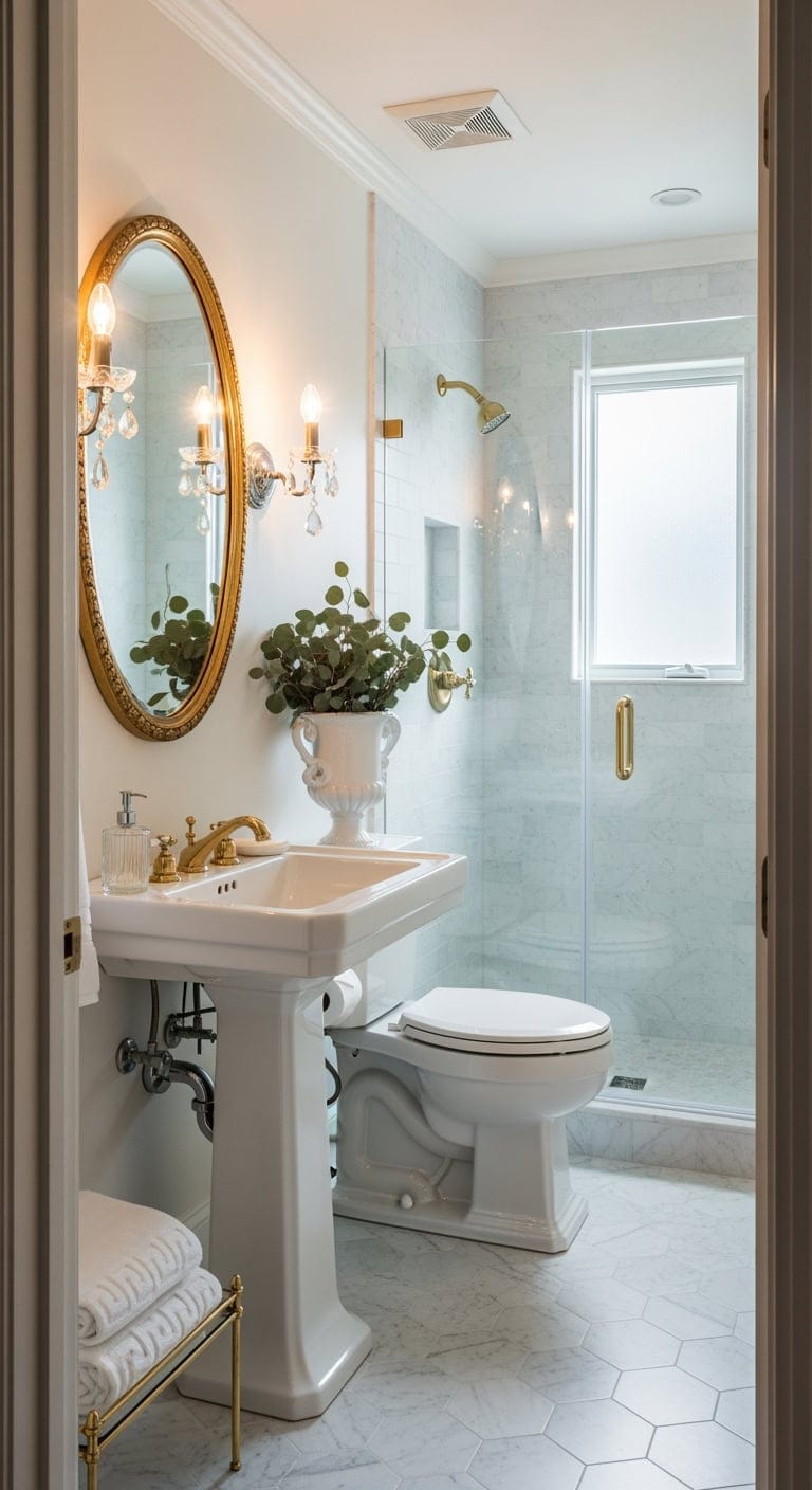 neoclassical grecian urn corner