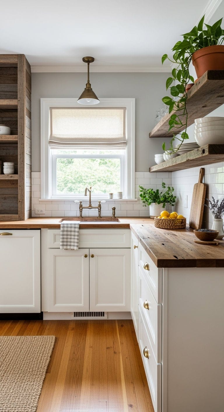 reclaimed wood refined warmth