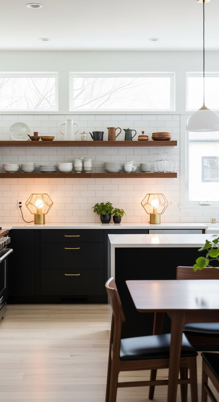 retro geometric mid century counters