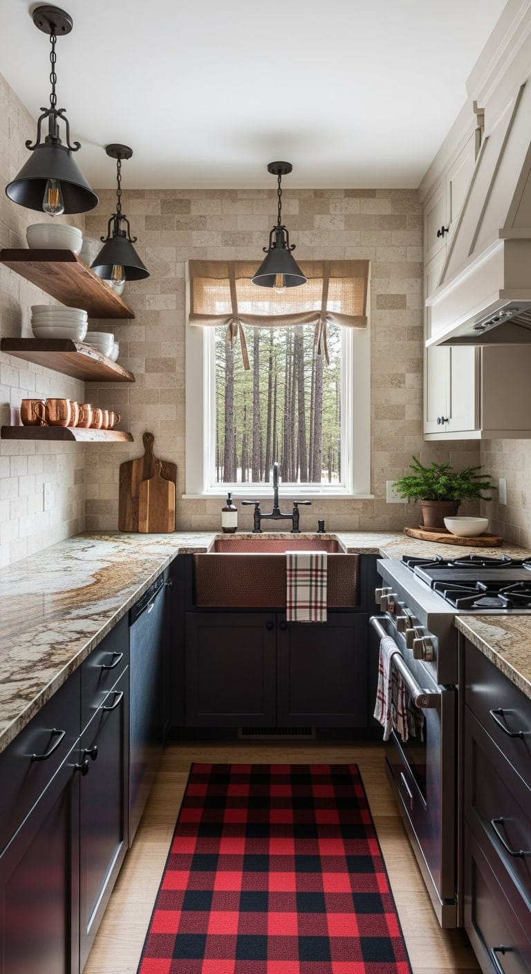 rustic natural stone countertops