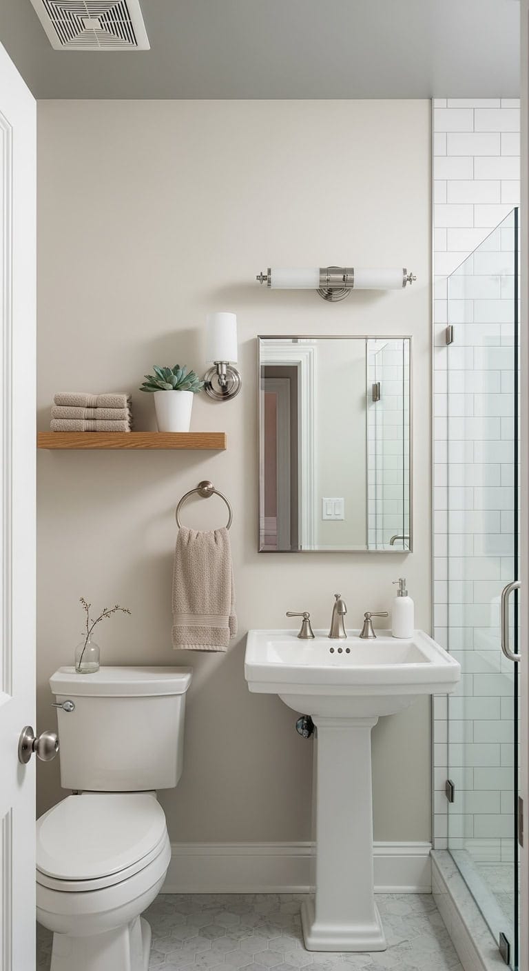 single shelf succulent serenity