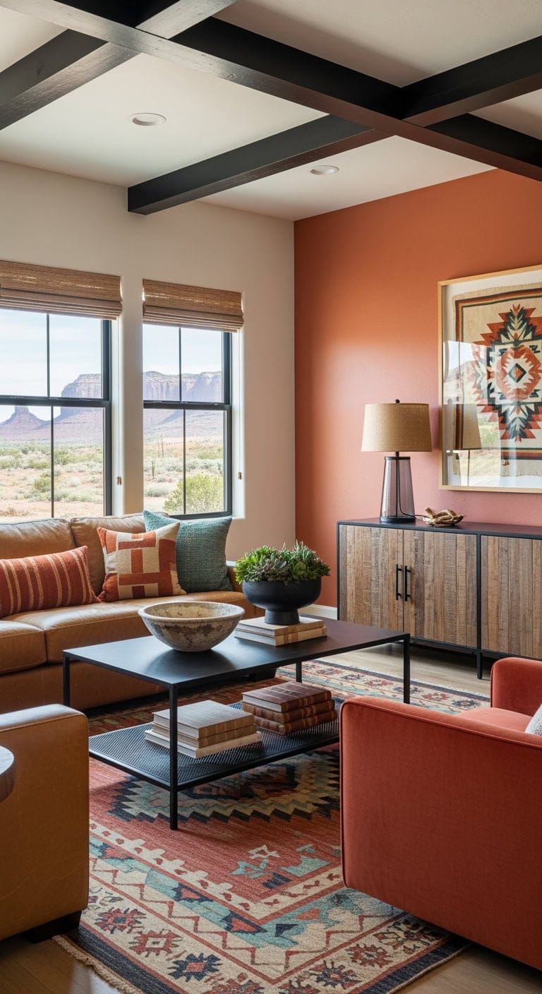 southwestern warm rustic modern