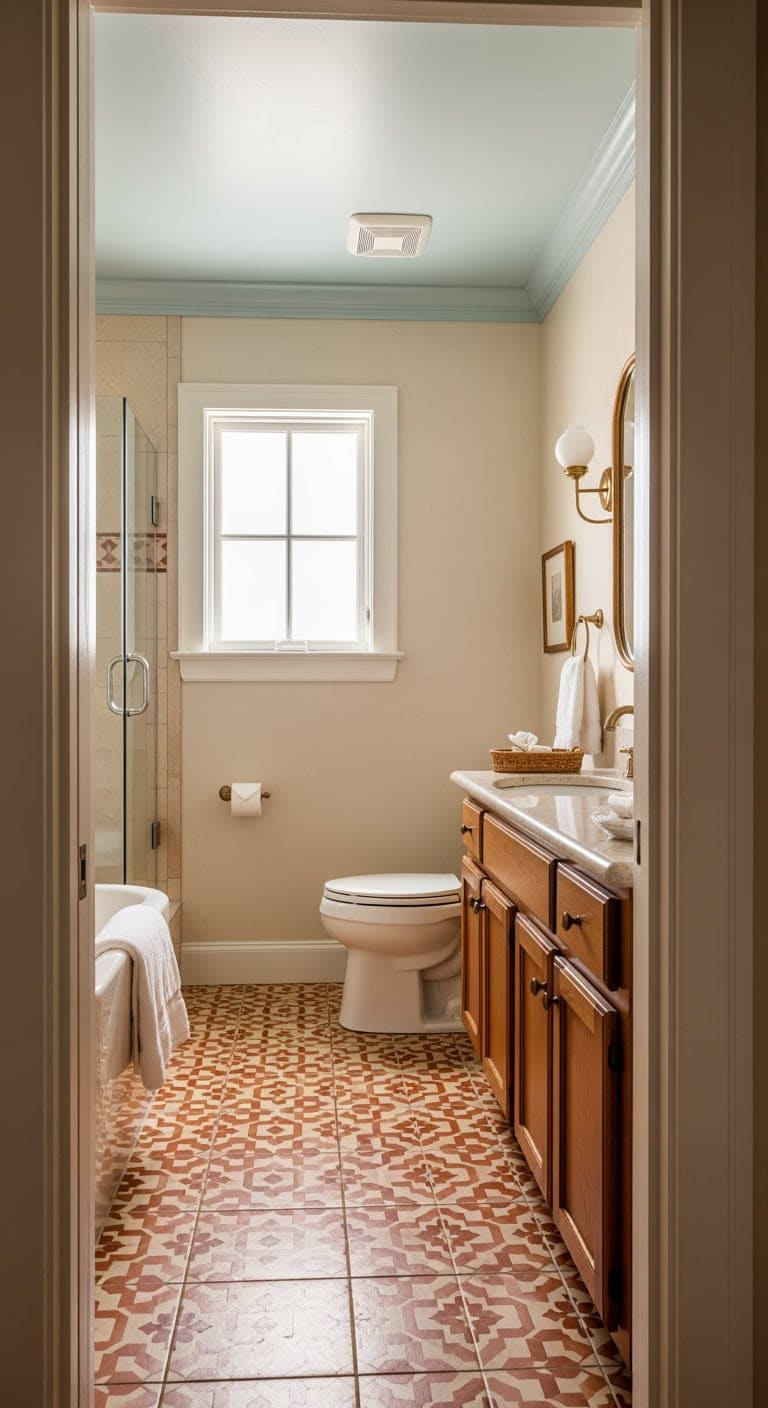 sun baked terracotta mosaic warmth