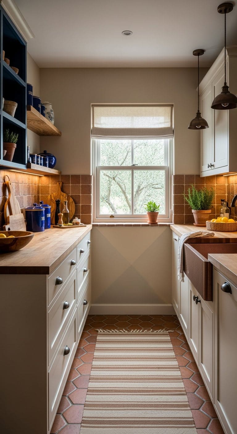 sun drenched terra cotta warmth