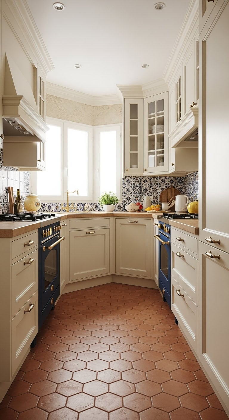 terracotta mediterranean cozy angled