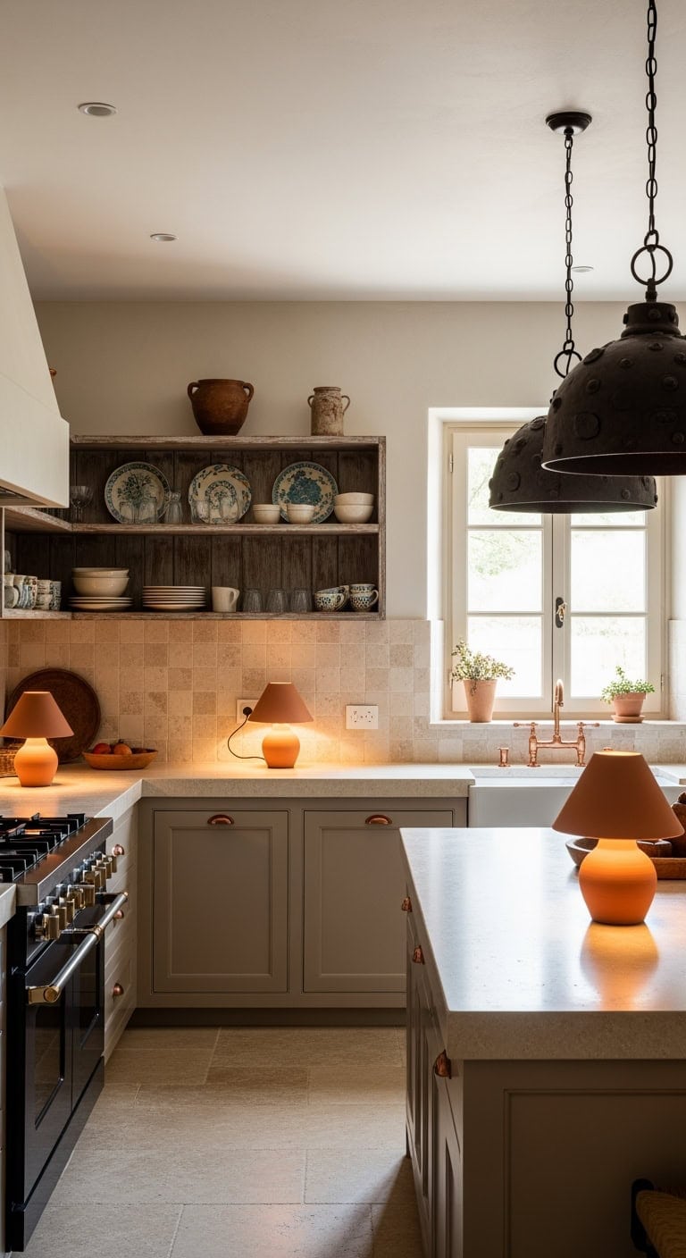 terracotta mediterranean kitchen charm