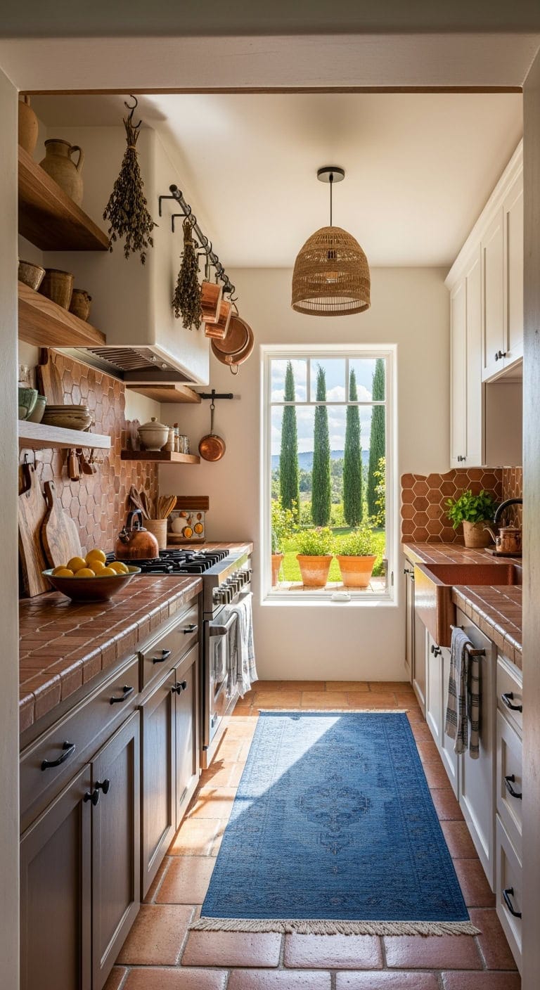 terracotta mediterranean warmth palette