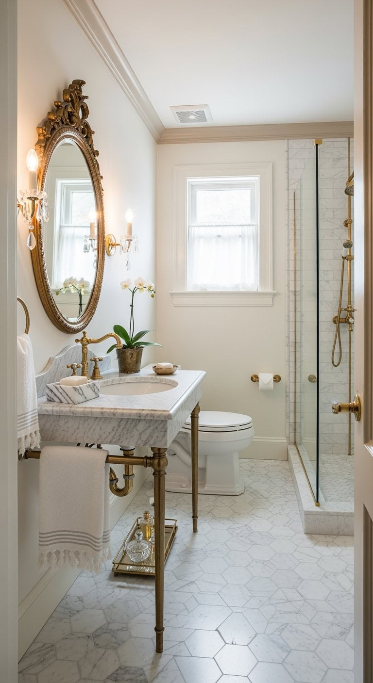 timeless marble and gilding