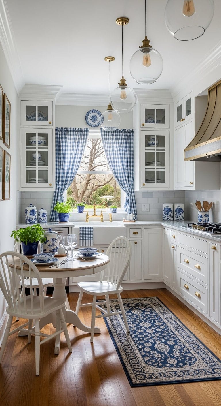 timeless small traditional kitchen