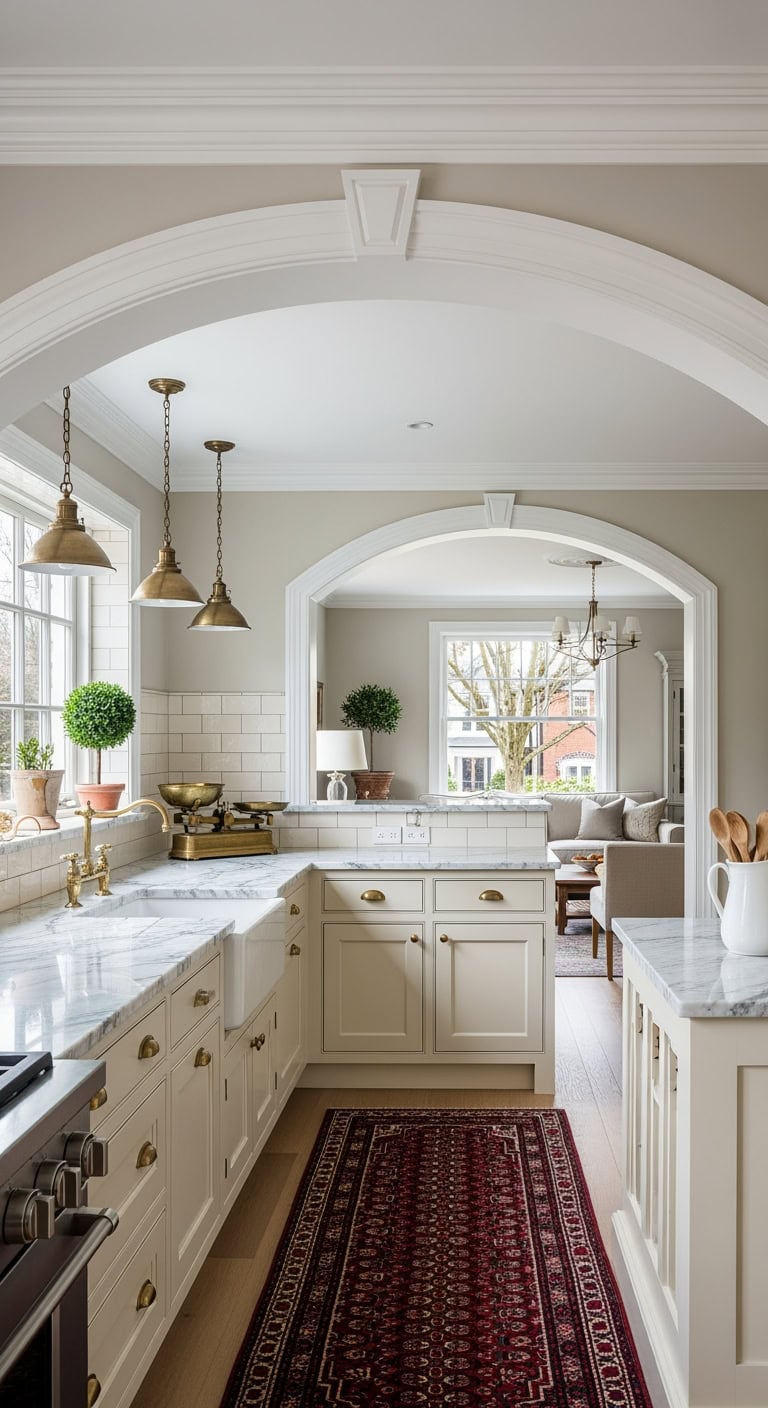 traditional archways for flow