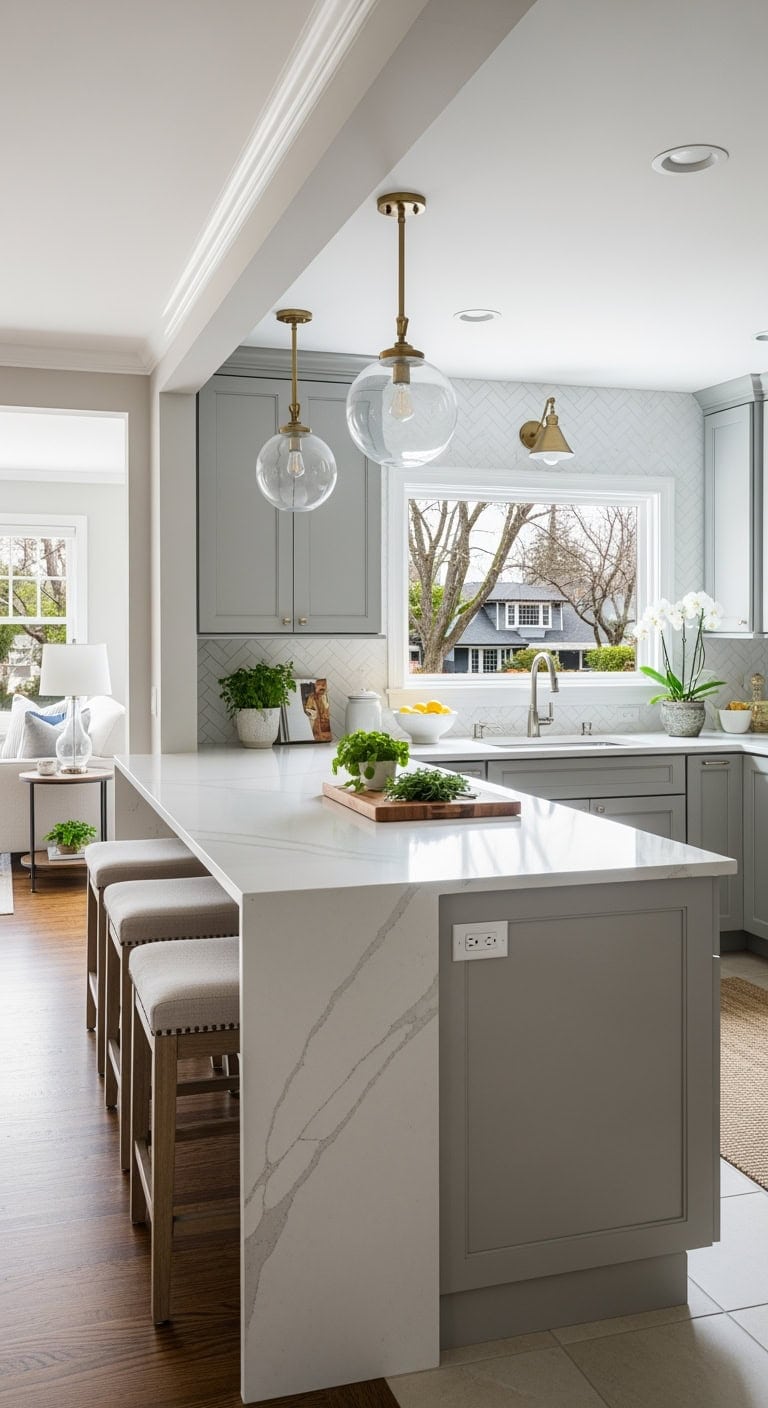 transitional peninsula defines flowing zones