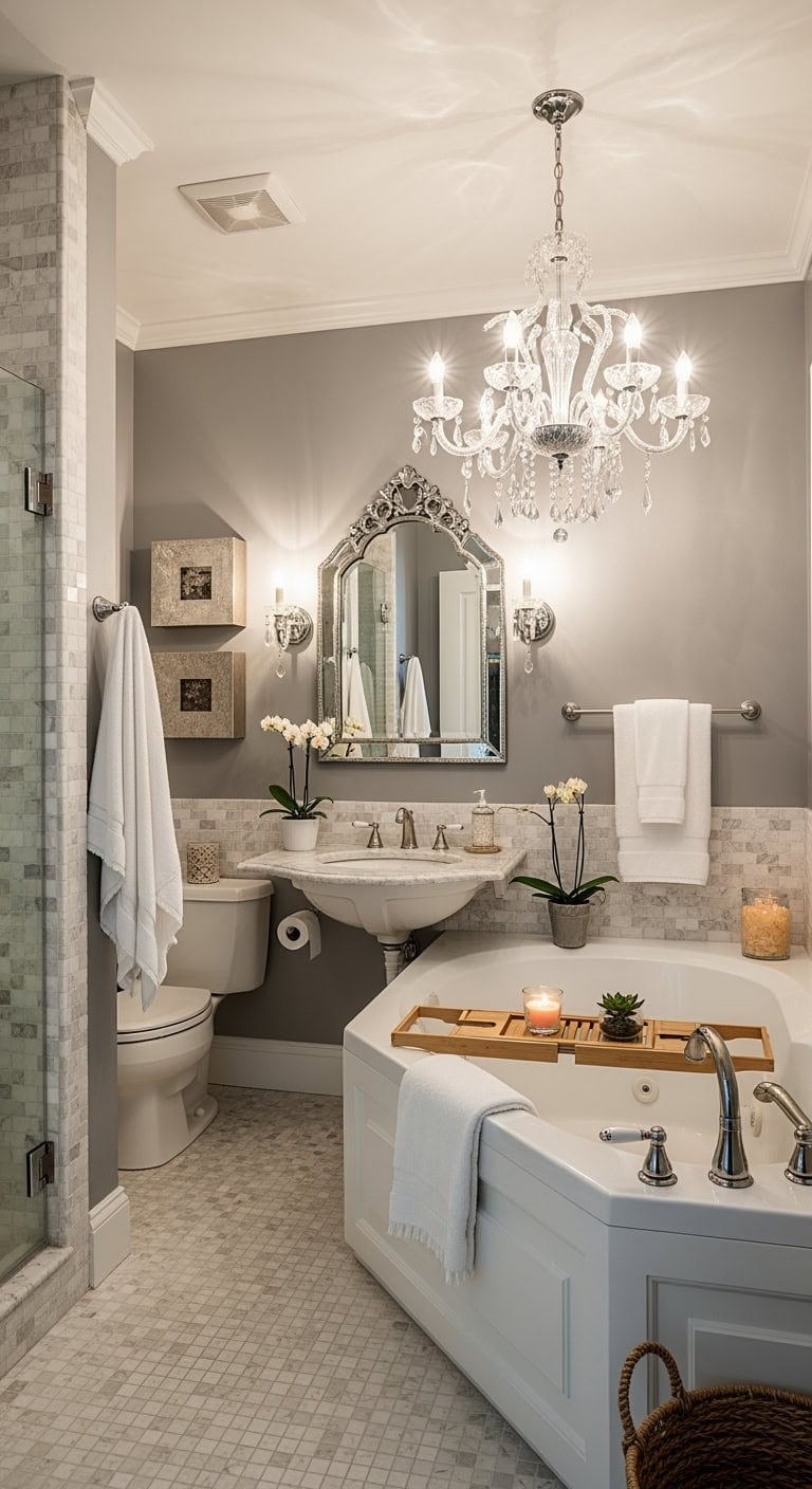 venetian hand blown chandelier soaking