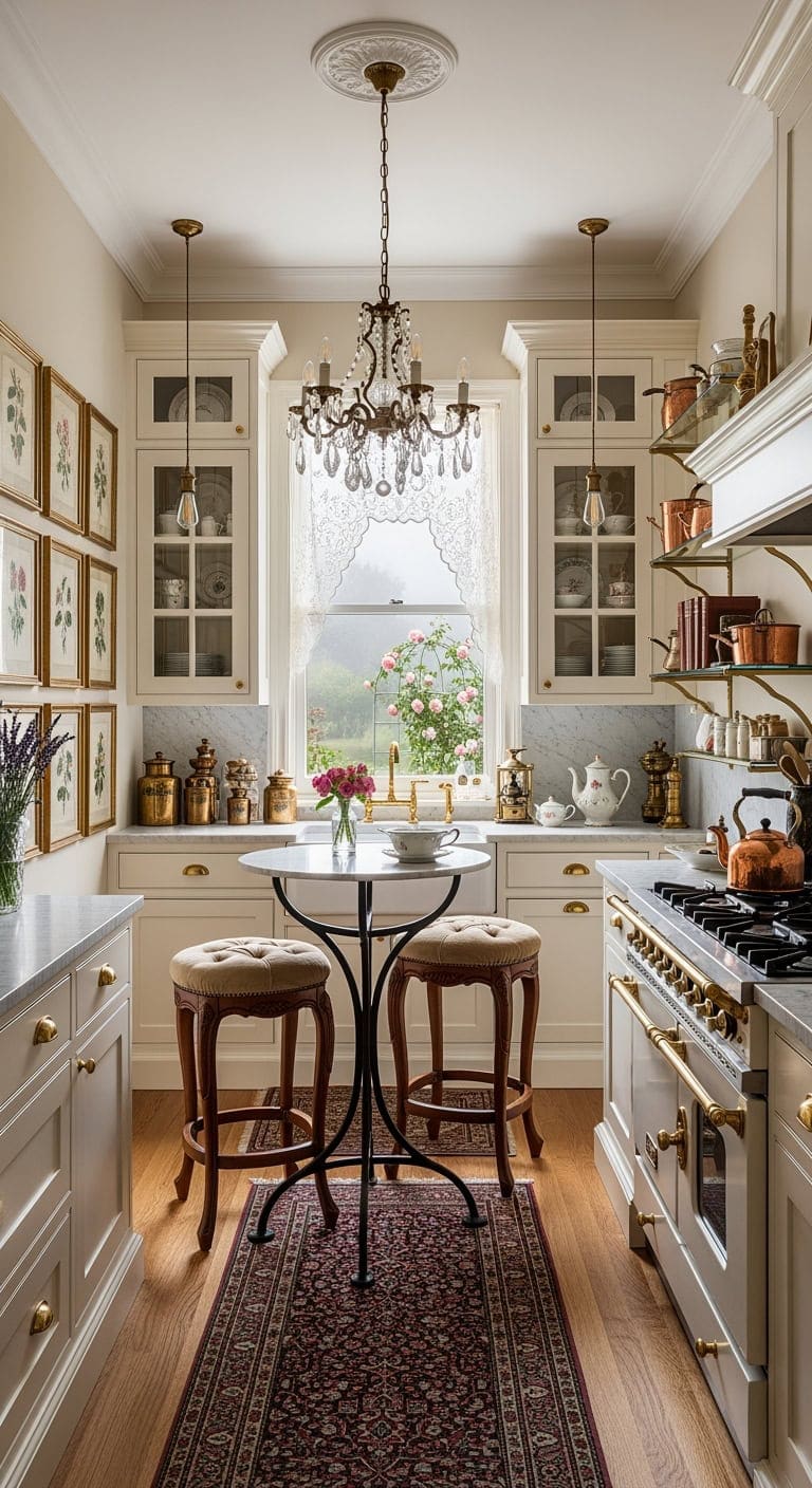 victorian romantic morning bar