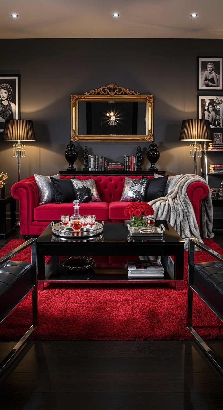 vintage hollywood glamour palette