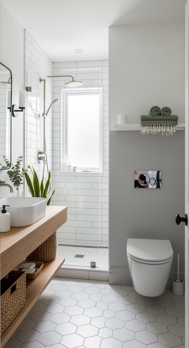 wall mounted tank freed floor