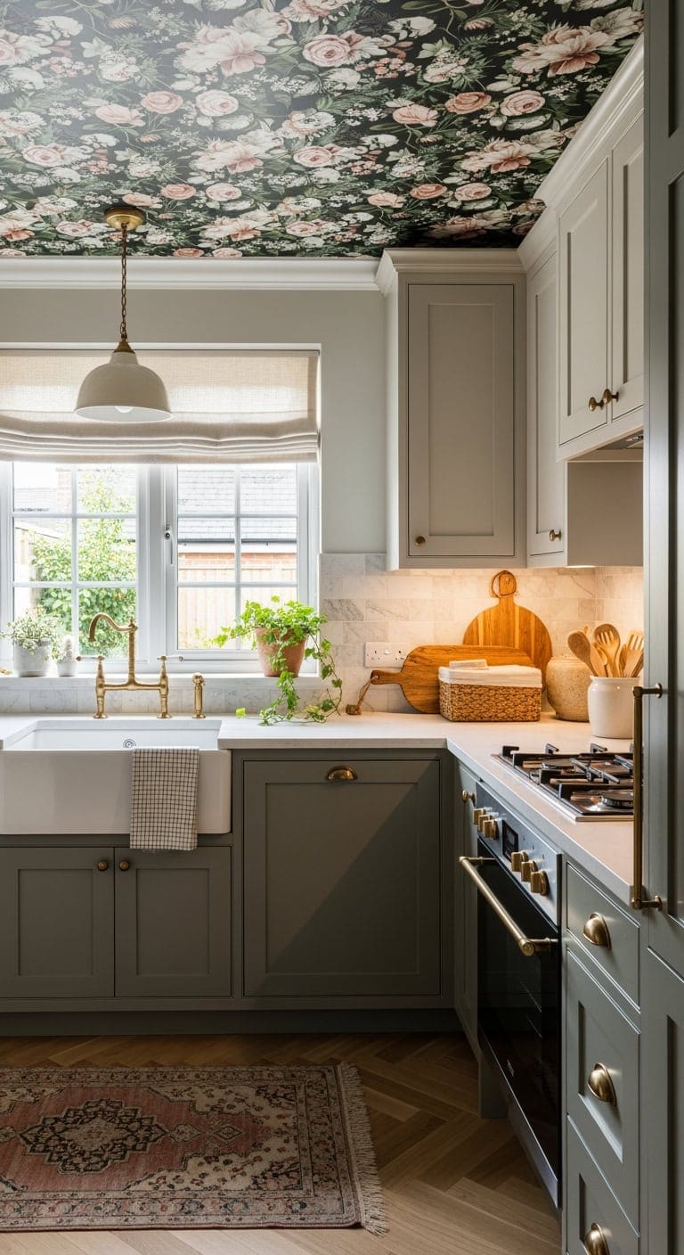 wallpapered ceilings english drama