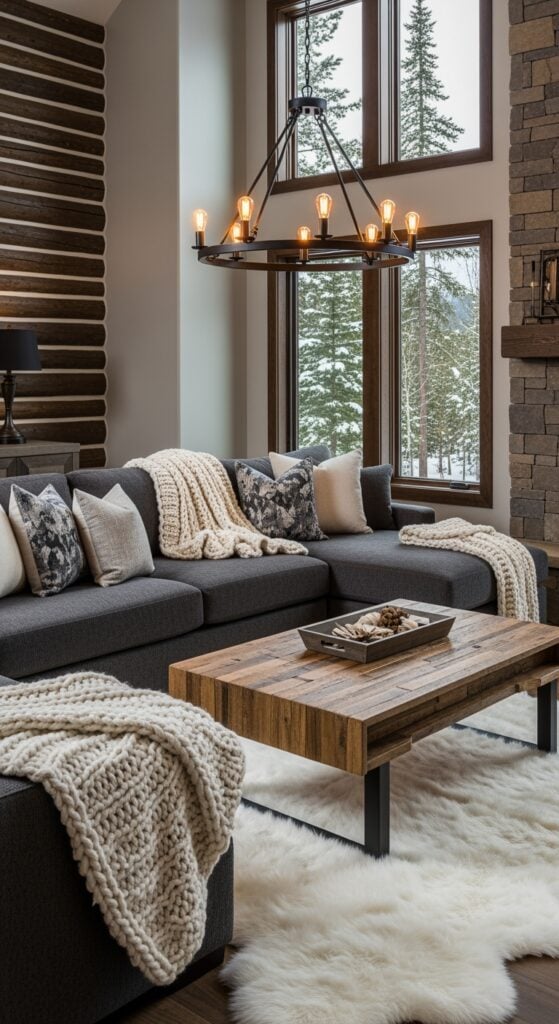 23 Inviting Grey Black and White Living Room Layouts to Inspire You