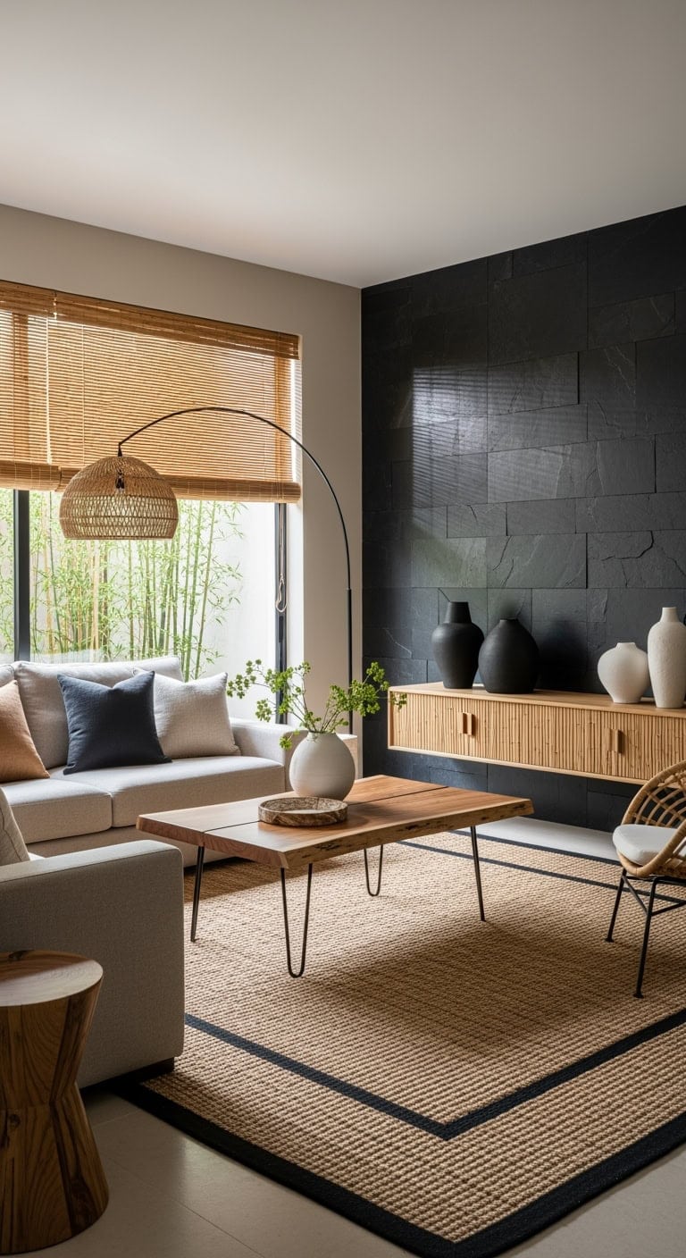 zen black stone sanctuary