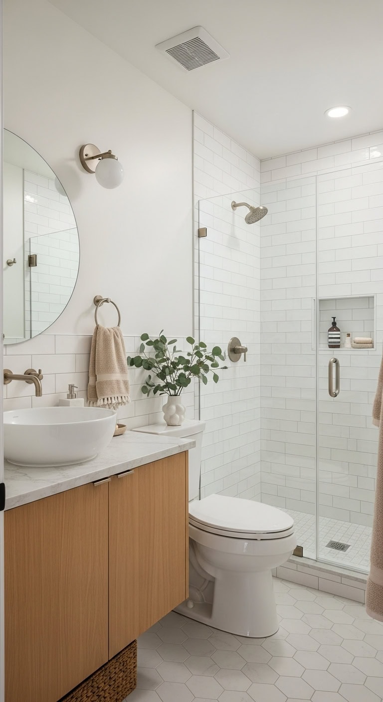 all white scandinavian serenity