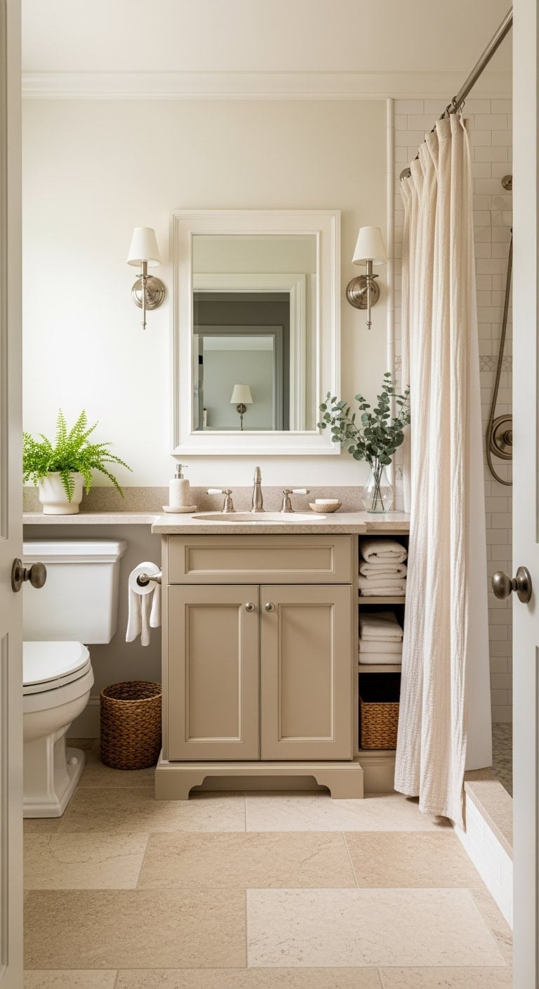 antique white bisque limestone elegance