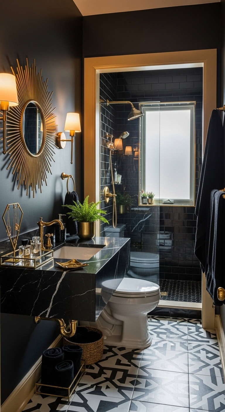 art deco glamour on a budget