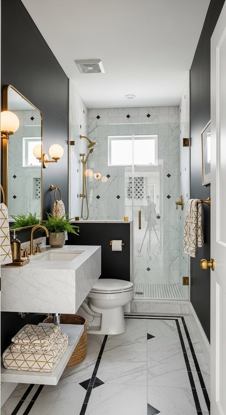 art deco glass enclosures