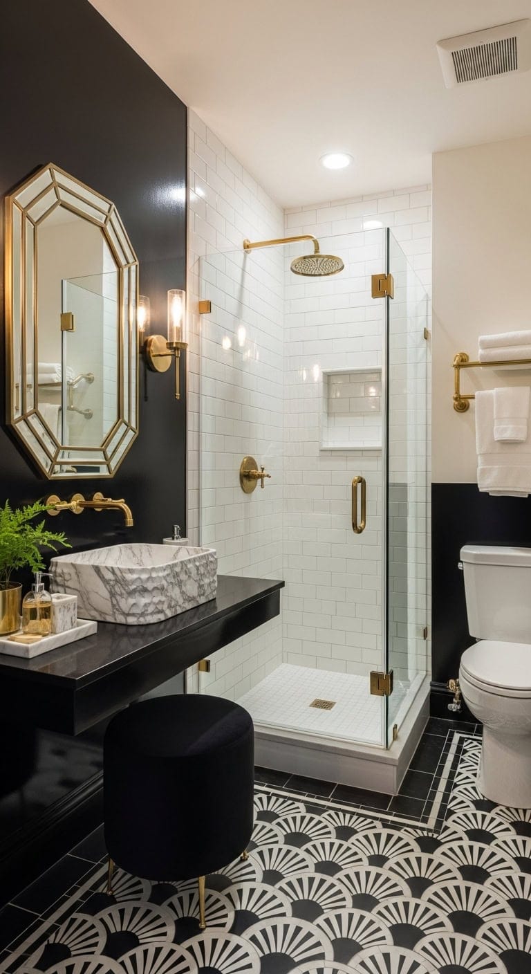 art deco sophistication in miniature