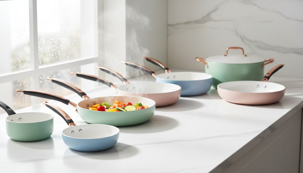 10 Best Ceramic Cookware Sets for 2026 (Nonstick)