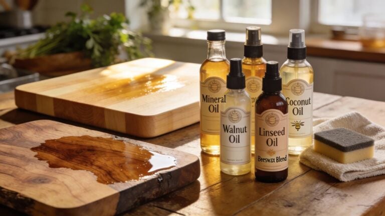 best oils for cutting boards