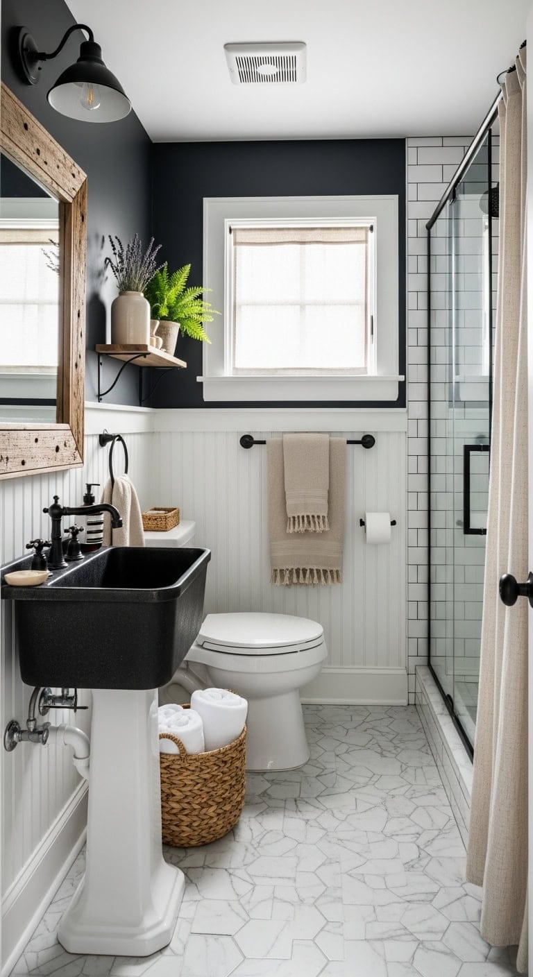 black iron cottage charm