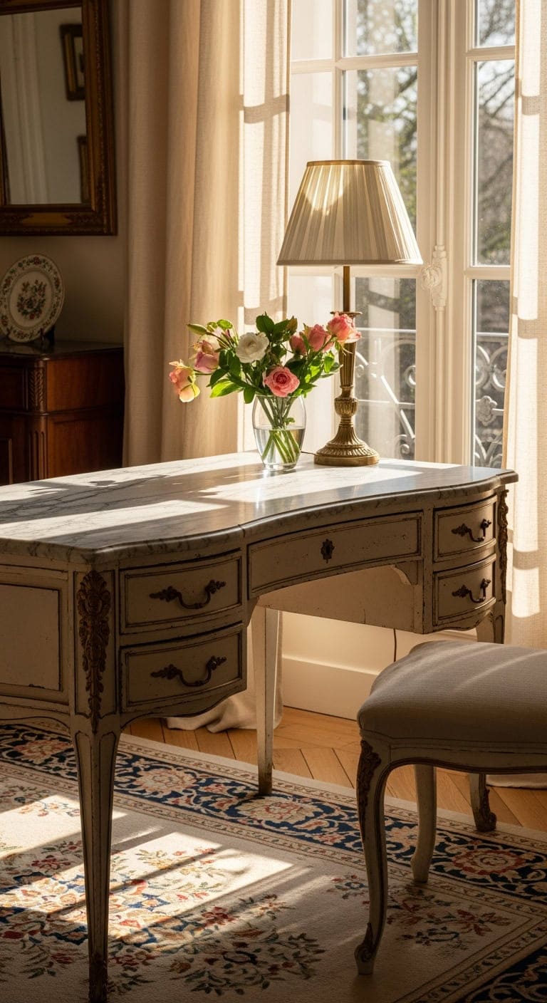 blush ivory parisian louis xvi